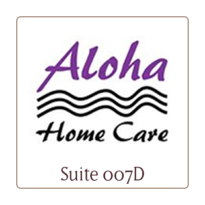 Aloha Home Care logo, Suite 007D