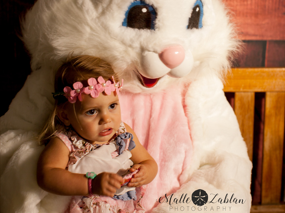 Easter Bunny scene