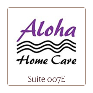 Aloha Home Care logo, Suite 007E