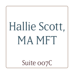 Hallie Scott, MA MFT