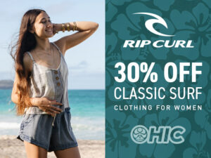 30% Off Rip Curl Women’s Classic Surf Collection