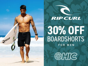30% Off Rip Curl Boardshorts & Walkshorts