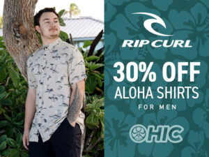 30% Off Rip Curl Aloha Shirts