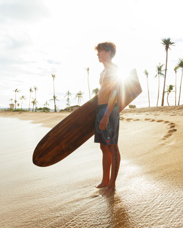 The Florence X Sig Zane Kalo Collection Man with Surfboard