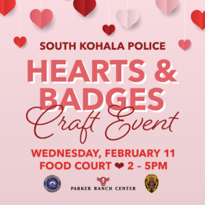 Hearts & Badges Valentine’s Craft Event