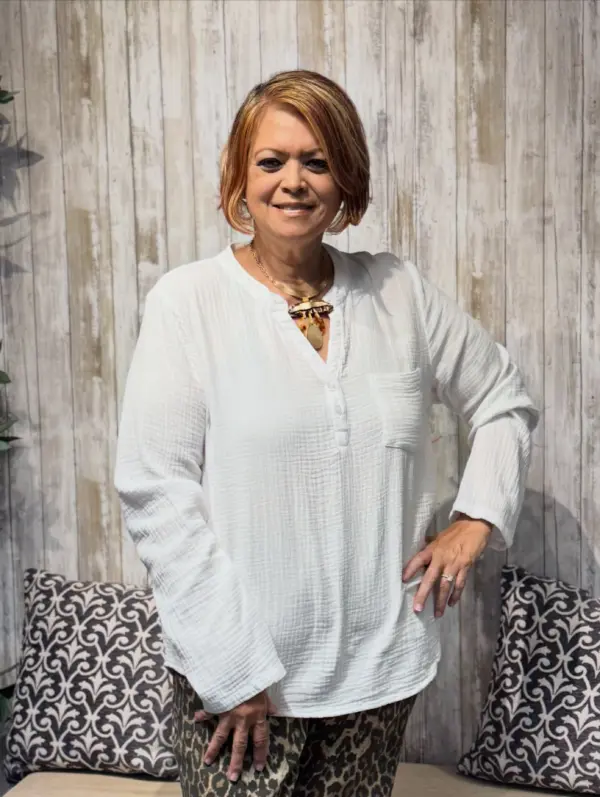 Blouse in White
